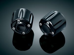 Grip End Weights Black or Chrome Kuryakyn