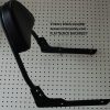 hammer backrest sissybar black jackpot victory motorcycle