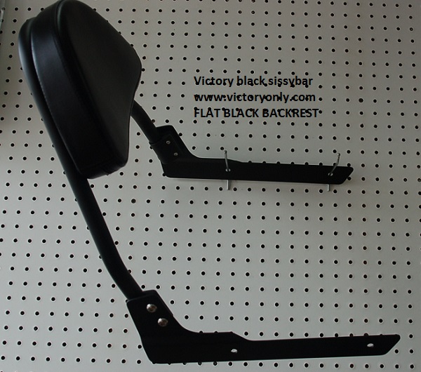 Sissybar Passenger backrest Victory Hammer Jackpot Black