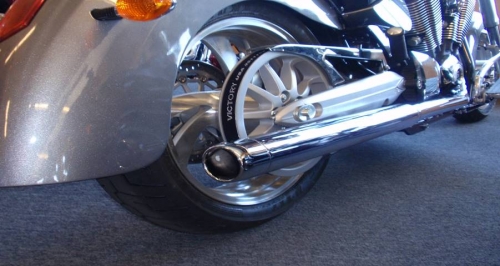 Victory Motorcycle Exhaust True Dual Straight Victory Only 