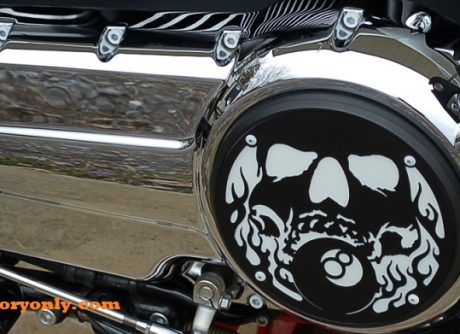 steel bolts candy white victory motorcycle cam cover derby cover Vegas, Hammer, Jackpot, Kingpin, Cross Country, Cross Roads, Kingpin Judge, Gunner, Highball, Boardwalk