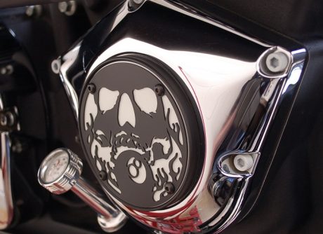 steel bolts candy white victory motorcycle cam cover derby cover Vegas, Hammer, Jackpot, Kingpin, Cross Country, Cross Roads, Kingpin Judge, Gunner, Highball, Boardwalk