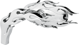 MIRROR CHROME FLAME LEFT FOR VICTORY MOTORCYCLE