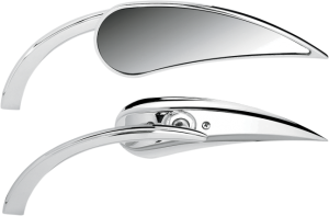 MIRROR RAD2 Teardrop Chrome Right