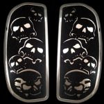 Large Floorboard 3D Skull