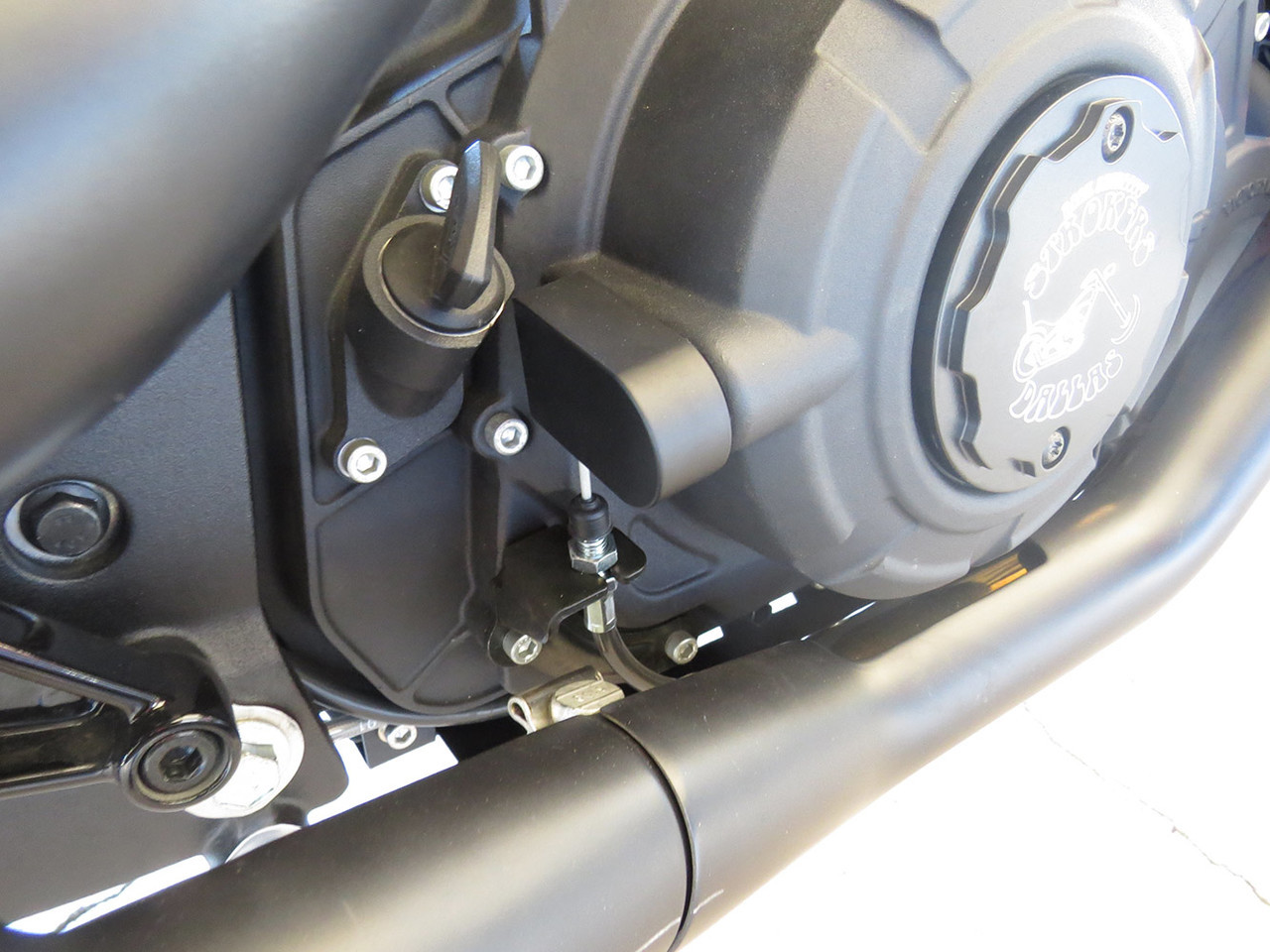 indian scout clutch cover