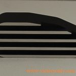 Easy Clutch Cover Black Finned Contrast Cut