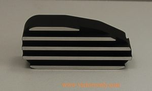 Easy Clutch Cover Black Finned Contrast Cut