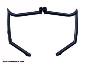 Highway Bars provides added style to your Cross Country, Cross Roads, Hard Ball or Magnum and adds low-speed tip-over protection. These strong, durable Highway Bars