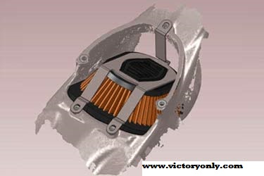 victory cross country tour air filters