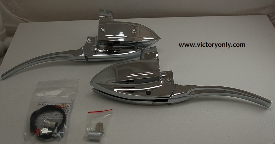 CONTROL KIT HANDLEBAR CHROME INCLUDES BRAKE AND CLUTCH LEVERS KIT
