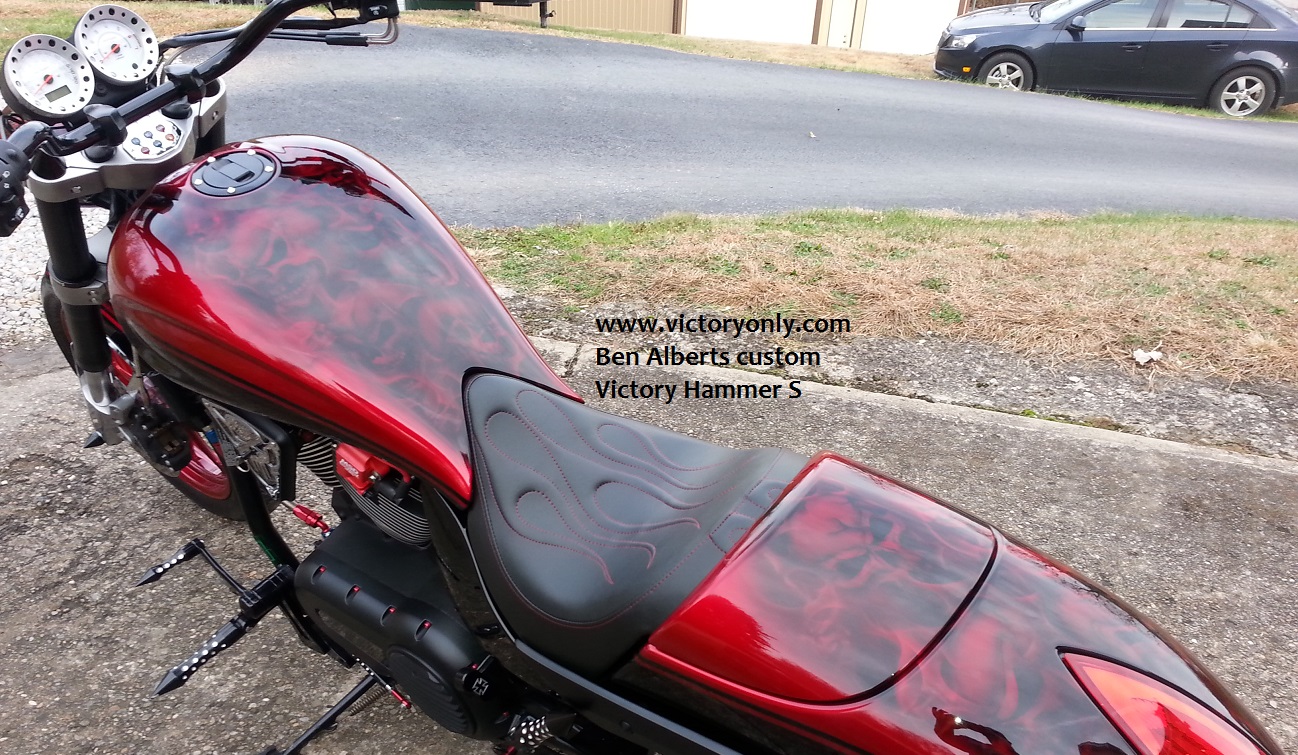custom victory hammer motorcycle part accessory ben Victory Only