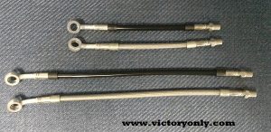 extened brake line victory CHOOSE 12 INCH OR 7.5 INCH FOR 2 OR 4 INCH FORWARD CONTROL KITS
