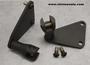forged highway bar peg mounting kit victory only motorcycle cross country magnum black