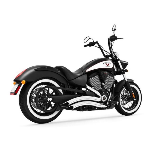 EXHAUST SHARP CURVED RADIUS VEGAS, KINGPIN, HIGHBALL, GUNNER Victory