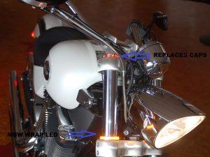 Victory Fork Wrap-Around™ LED Turn Signals