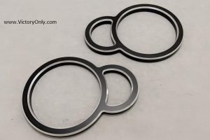 gauge covers victory cross country MOTORCYCLES 