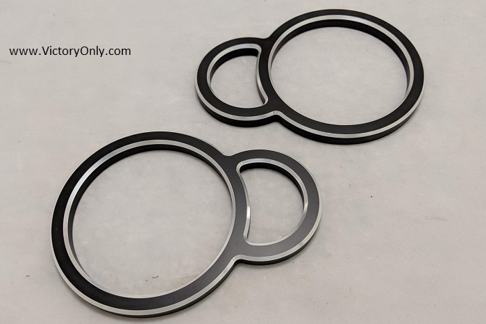 gauge covers victory cross country MOTORCYCLES 