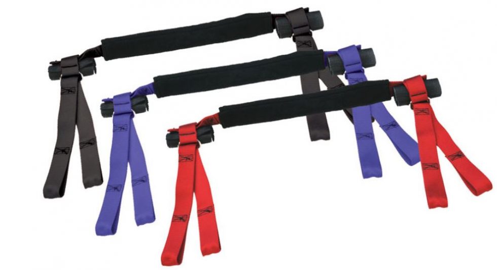 HIGH ROLLER HANDLEBAR HARNESS TIE DOWN RED, BLUE, BLACK Victory