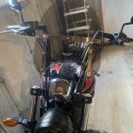 Smoked Windshield installed 2014 Victory Highball by Peter in Canada
