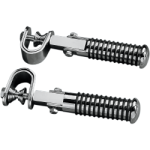 Highway Peg for Mounting on Crash Bar