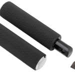 Arlen Ness Knurled Footpegs for Victory Chrome / Black