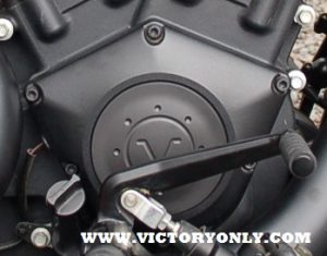 Black Ceramic bolts Installed Cam Cover Victory Motorcycle Judge