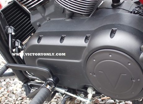 Victory Motorcycle Judge victory motorcycle black ceramic bolts installed