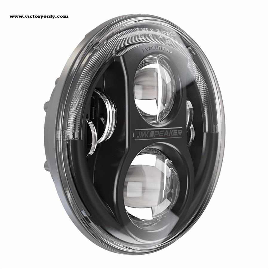 Led Headlight Victory Motorcycle 2003 to 2007 Par56 7 Inch Round