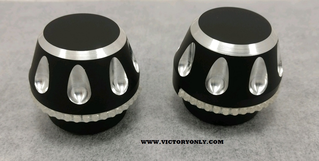 VICTORY ONLY MOTORCYCLE SPIKE FORK FRONT END KIT TRIPPLE TREE ACCESSORY CAP