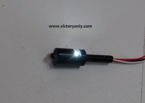 victory Bolt LED Black License Plate victory parts and accessories