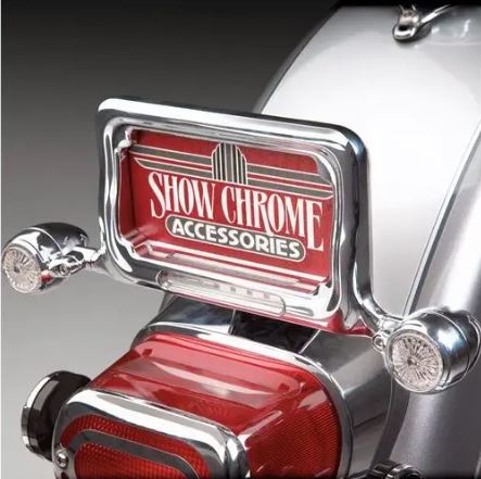 LICENSE PLATE WITH AMBER Turn Signals