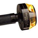Blaze Disc Bar End Turn Signal for Left or Right in Black