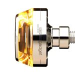 Blaze Disc Bar End Turn Signal for Left or Right in Polished