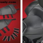 Saddlebag Lid Bras help stop scratches to your saddlebag lid