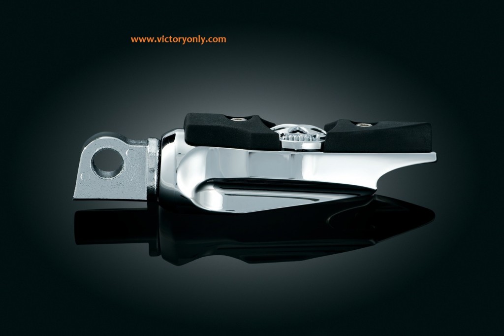 OEM Stock Foot Peg Mount Location. Requires Model Specific Tapered Adapter (Sold Separately)