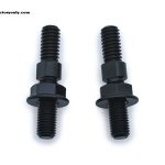 Great for mounting Kuryakyn mirrors, also universal for mounting most mirrors with tapped 5/16"-18 hole.