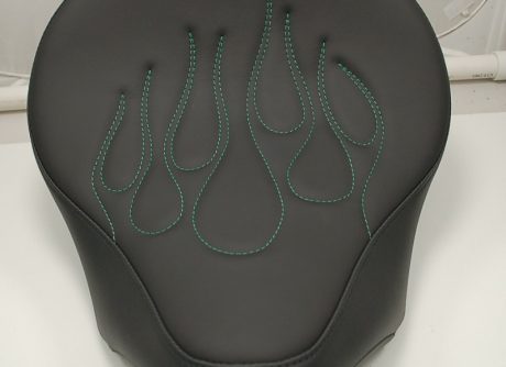 victory motorcycle solo seat flame stitching motorcycle parts accessories online 003