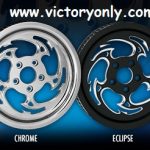 Two-piece high-quality billet aluminum rotors are wrapped with a stainless steel band