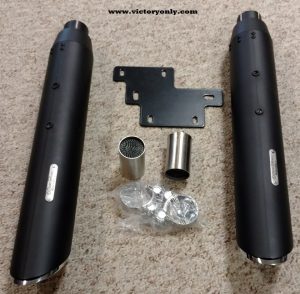 octane performance exhaust slip on pipes victory motorcycle