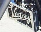 Oil Cooler Cover Large V92C Victory sport cruiser classic cruiser