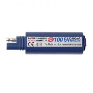 0-100 Optimate USB Plugs into Battery Tender Charger Plug