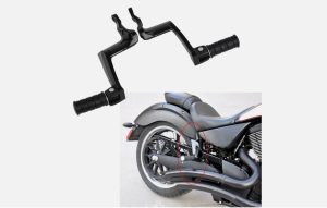 Features Aftermarket 100% brand new Size: As Picture Shown Footpeg Mount Material: Aluminum + Rubber Installation instructions not included. Fitment Fit For Victory Vegas Kingpin Boardwalk High ball Gunner. Package Included 2x Footpeg Mount