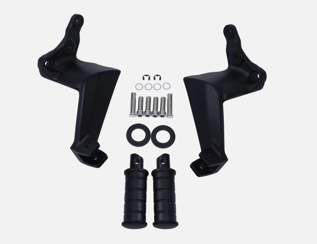 Features Aftermarket 100% brand new Size: As Picture Shown Footpeg Mount Material: Aluminum + Rubber Installation instructions not included. Fitment Fit For Victory Vegas Kingpin Boardwalk High ball Gunner. Package Included 2x Footpeg Mount