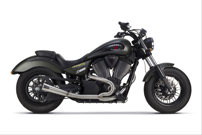 victory 2 into 1 exhaust