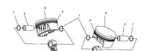 piston and ring kit v92c classic cruiser 92 cu 97 mm bore