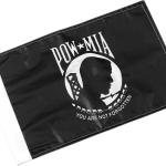 POW MIA Flag 6" x 9" Motorcycle