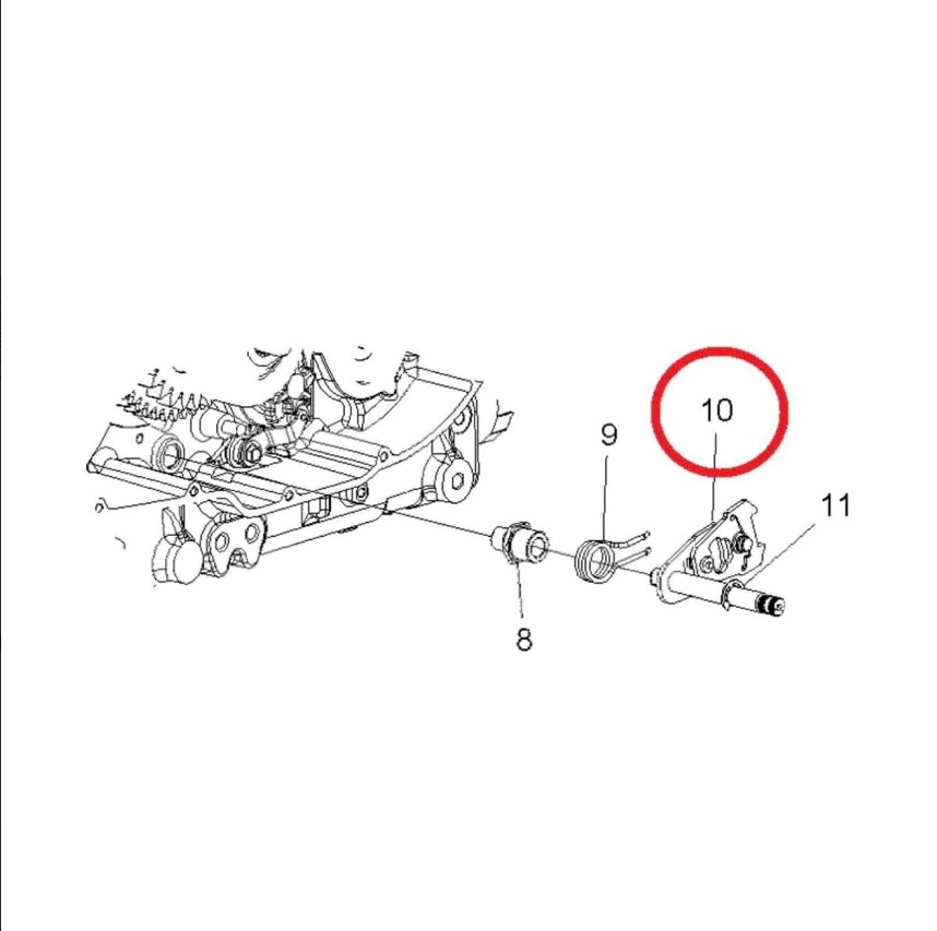 Did you drop you bike and break the shift shaft going into the transmission? Is your Victory shifting hard? Replace a worn out or missing ratchet shift shaft on your Victory motorcycle with genuine OEM Victory / Polaris parts from Witchdoctors. Witchdoctors save the day with this replacement part. This part replaces 1341416 Part #10 in Diagram 1333481 Supersedes to 1333630 