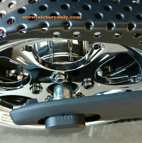 Axle Cover Right Rear Black or Chrome Victory Jackpot Only Motorcycle
