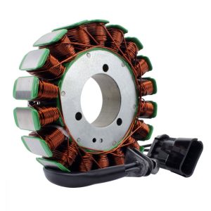 4010436 Generator Stator Victory Standard Sport Deluxe Touring Cruiser Vegas Kingpin 2002-2006 Brand new aftermarket stator Direct replacement to your original unit Plug-and-play, direct fit, easy installation Highest grade lamination materials Highest grade copper windings, resistant to 200 degrees Celsius. Connector included Rubber grommet included All products shipped are tested All item pictures are accurate; if in doubt do not hesitate to compare our item to your original part.